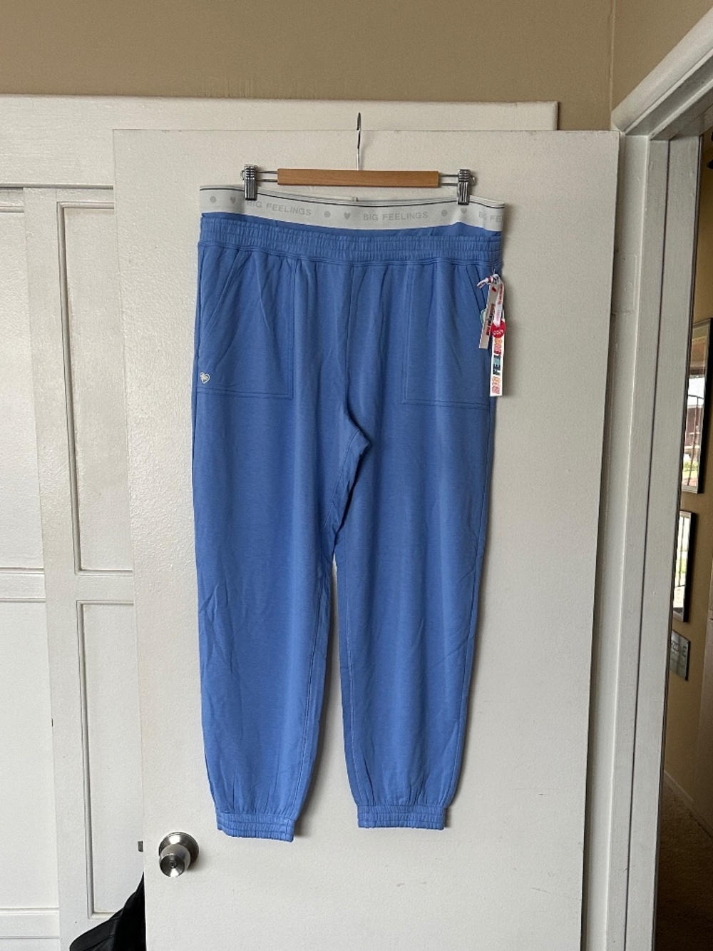 Alice & Olivia BIG FEELINGS lounge pant - XXL